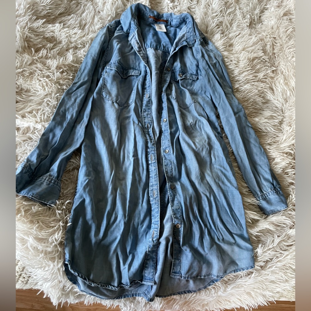 Super Soft H&M long denim tunic/dress